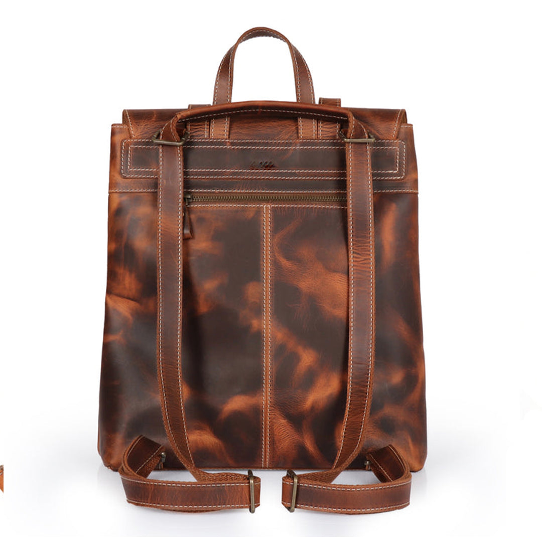 Hinton Crazy Horse Leather Backpack