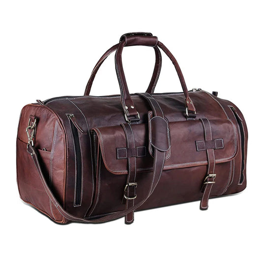 The Borsone Leather Duffle Bag