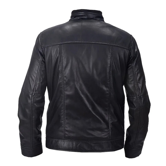 Men's Black Maurice Leather Jacket