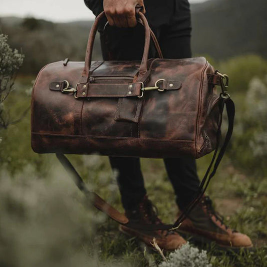 The Denali Leather Duffle Bag