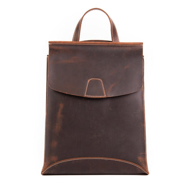 Montana Horse Leather Slim Backpack