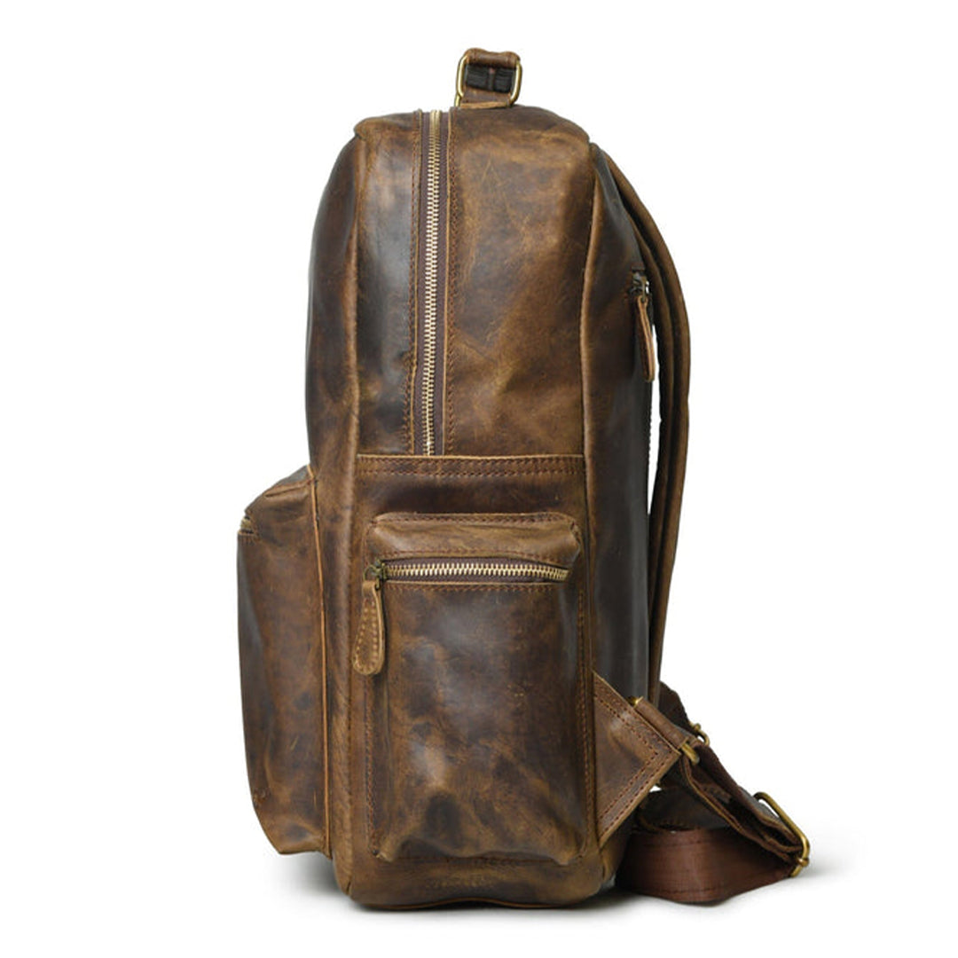 Barclay Buffalo Leather Backpack