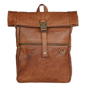 The Ortiz Rucksack Leather Backpack