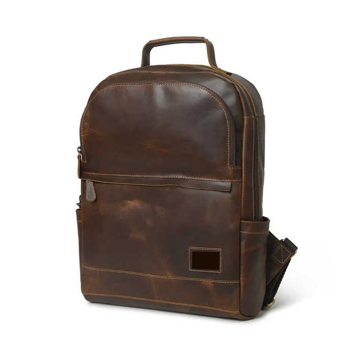 Cambridge Unisex Buffalo Leather Backpack