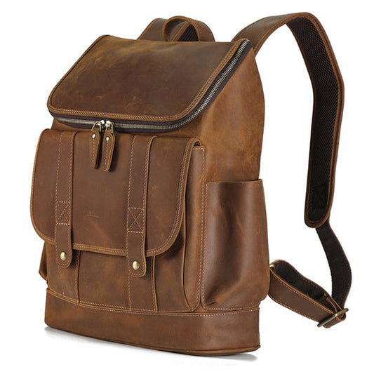 The Aureus Leather Backpack