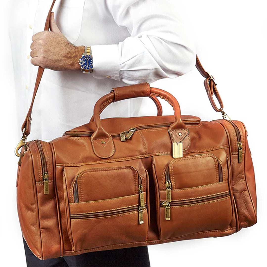 The Executive Leather Duffle Bag