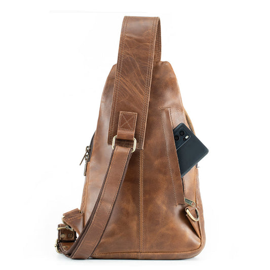 The Cross Leather Backpack