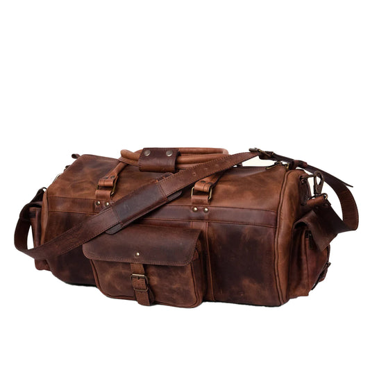 The Roosevelt Leather Duffle Bag