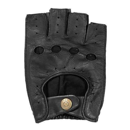 Blue Snetterton Leather Gloves