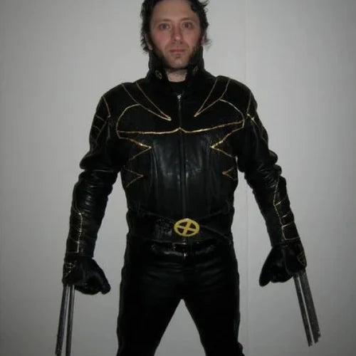 X-Men Wolverine Hugh Jackman Original Leather Jacket