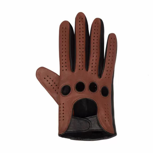 Brown GT Leather Gloves