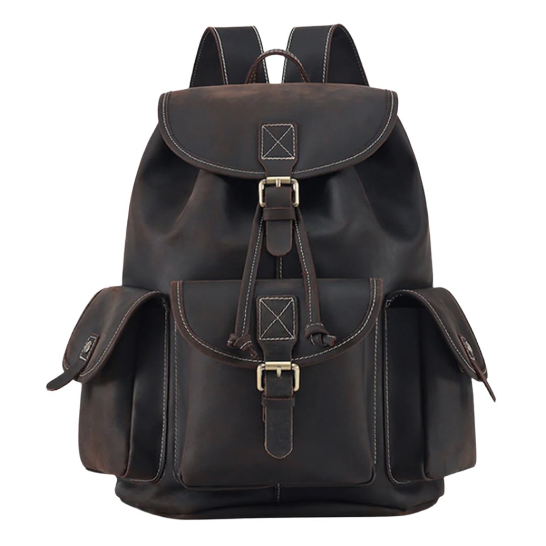 The Vacationer Leather Backpack