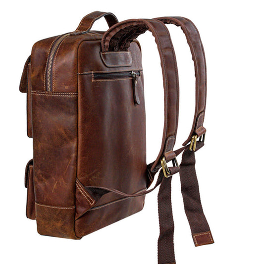 MaheTri Portland Leather Backpack