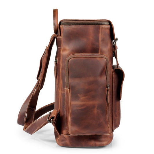 Yukon Crazy Horse Leather Backpack