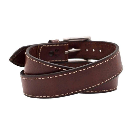 Men's Brown Tribeca Leather Belt