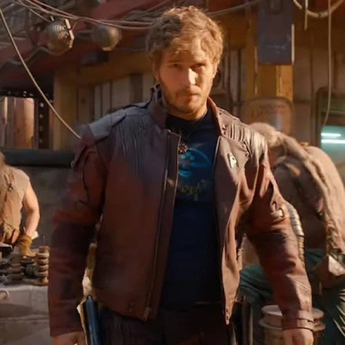 Guardians of the Galaxy Star Lord Leather Jacket