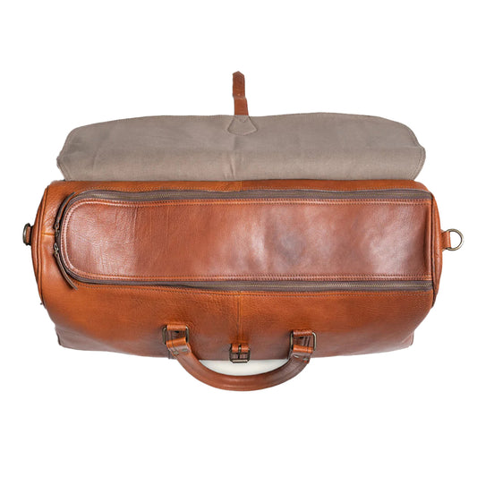 The Roosevelt Leather Duffle Bag