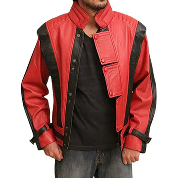 Men's MJ Thriller Genuine Leather Jacket