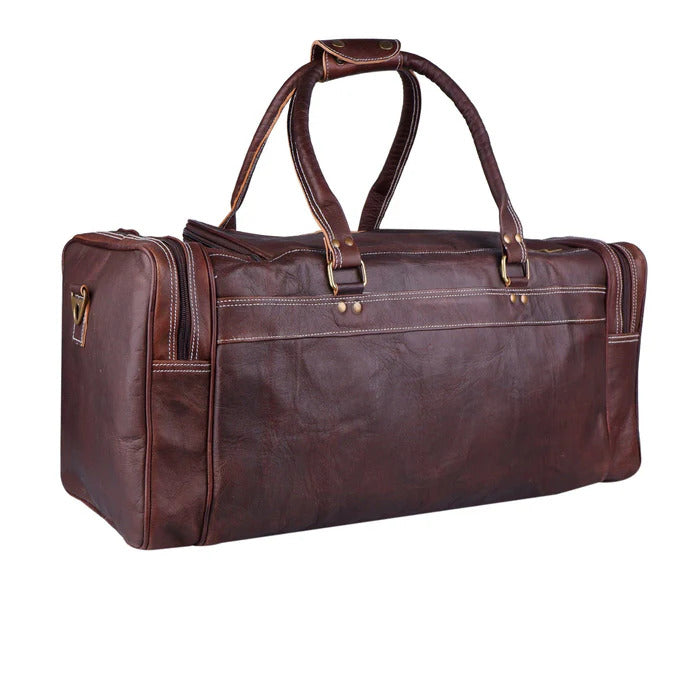 Premium Brown Luxury Duffle Bag