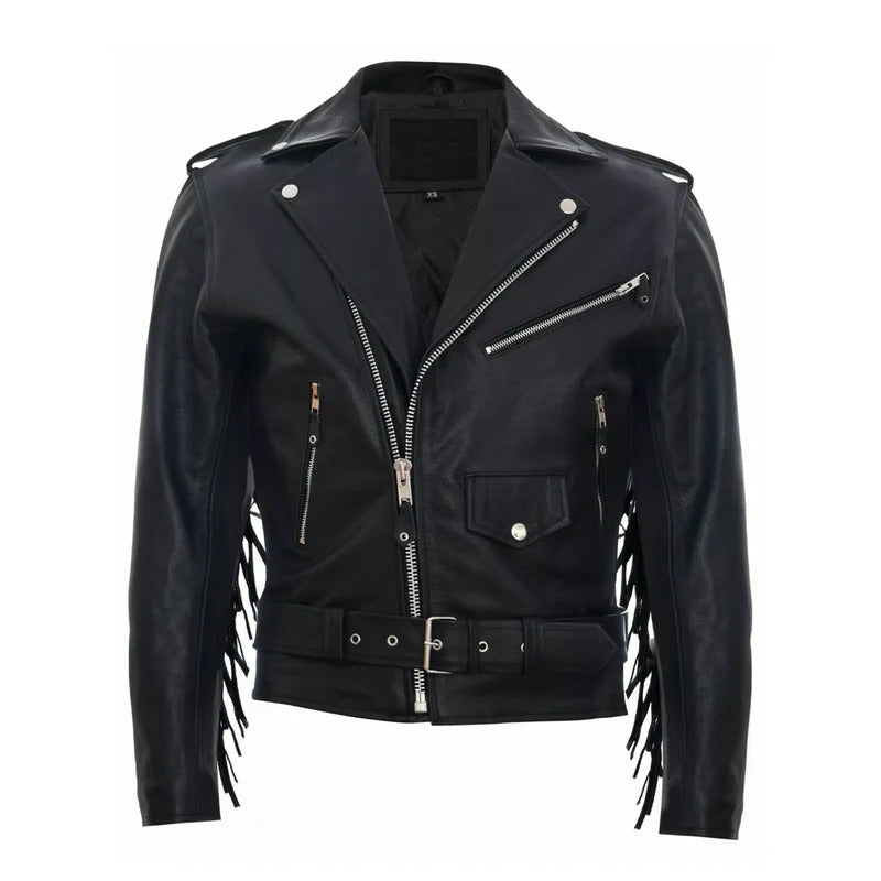 Women's Mighty Company Biker Leather Jacket