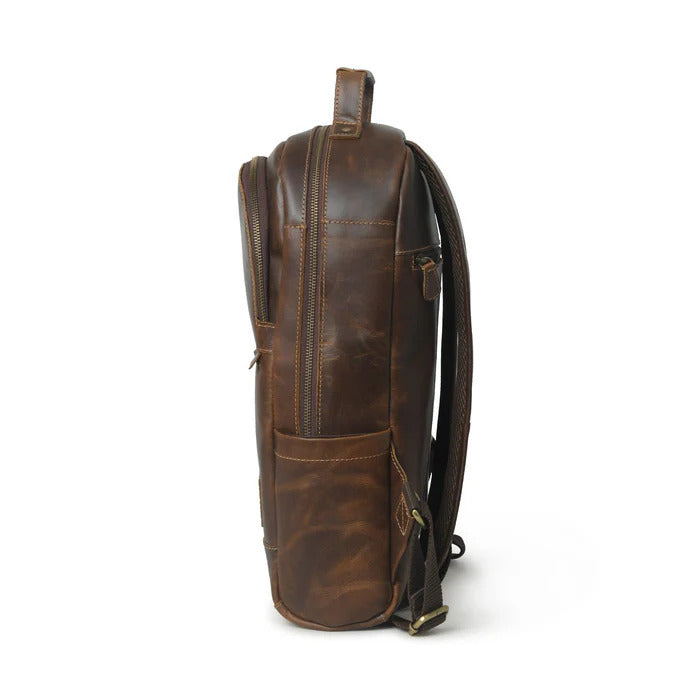 Cambridge Unisex Buffalo Leather Backpack