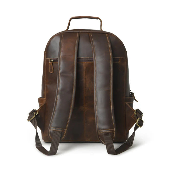 Cambridge Unisex Buffalo Leather Backpack