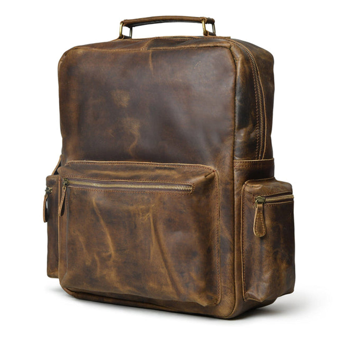 Barclay Buffalo Leather Backpack