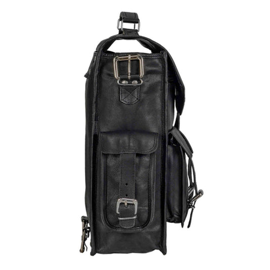 The Harper Convertible Leather Backpack