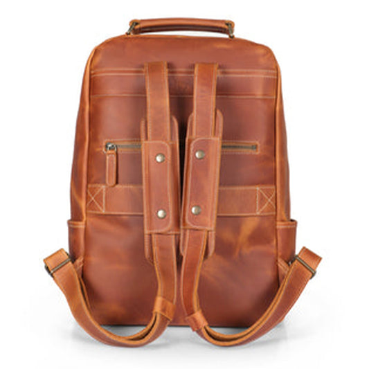 Frances Crazy Horse Leather Backpack