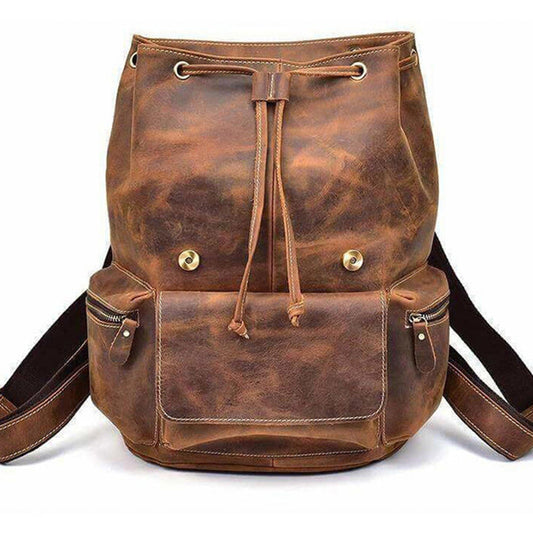 The Armstrong Buffalo Leather Backpack