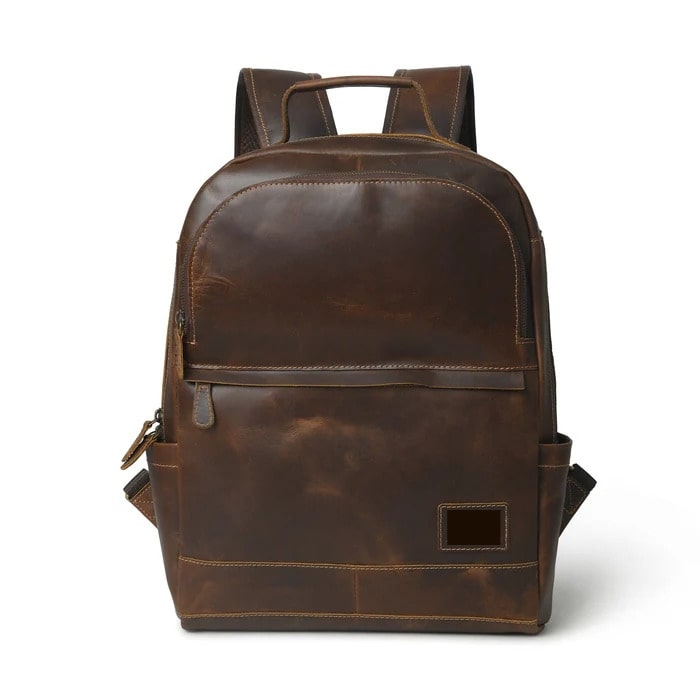 Cambridge Unisex Buffalo Leather Backpack