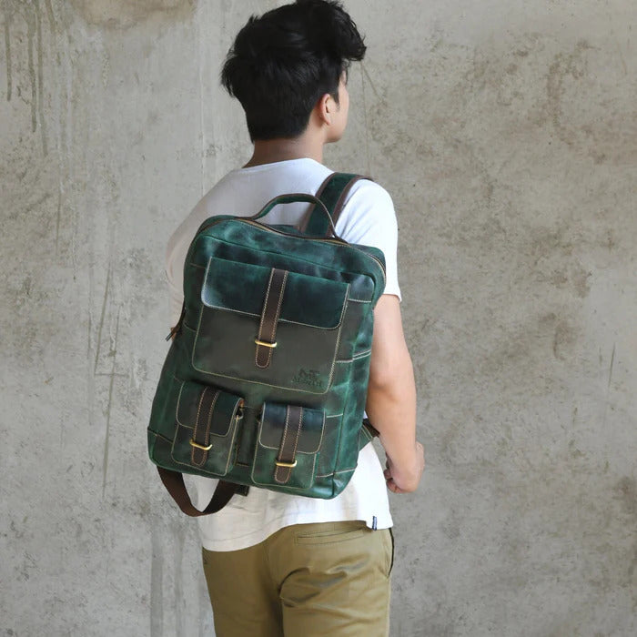 Greenfield Leather Backpack