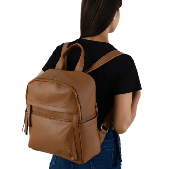 Mini Journey Leather Backpack