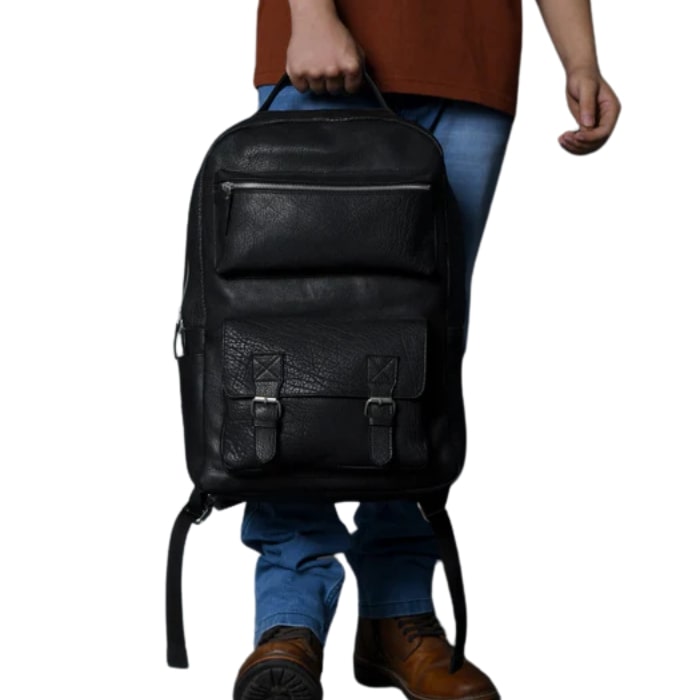 NoirTrek Leather Backpack 2.0