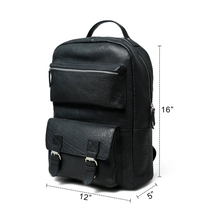 NoirTrek Leather Backpack 2.0