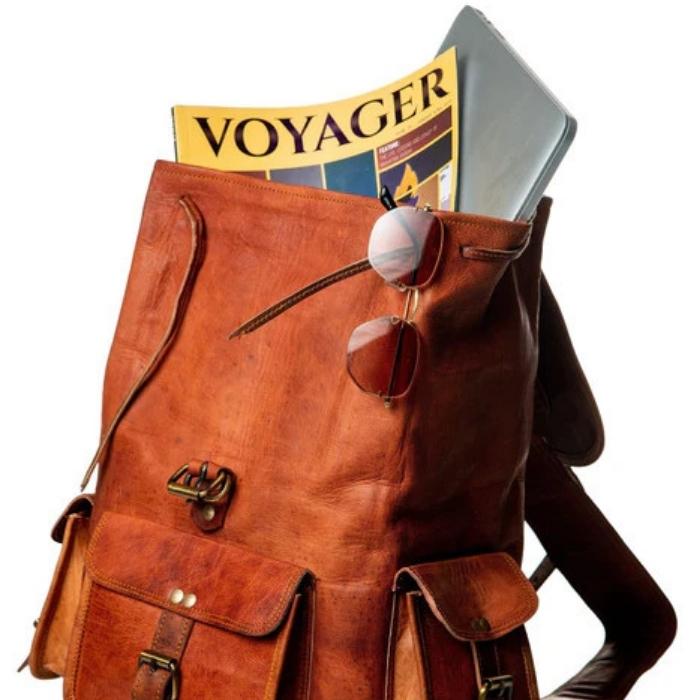 The Alvarado Tanned Backpack