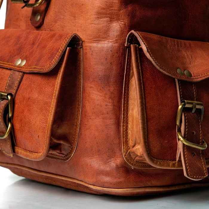 The Alvarado Tanned Backpack