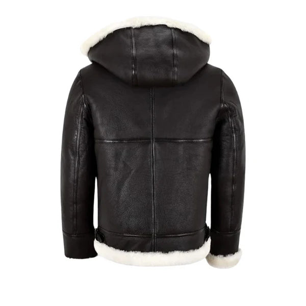 Watson B3 Brown  Leather Bomber Jacket